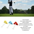 thumbnail image 3 of Training Accessories 2 Set  Tees Adjustable Unbreakable ABS Plastic On Course Training Accessories, 3 of 8