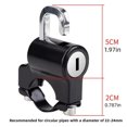 thumbnail image 3 of Metal Motorcycle Helmet Lock Universal Anti-Theft Fixed Lock Multi-Functional Electric Security Moto Accessories, 3 of 4