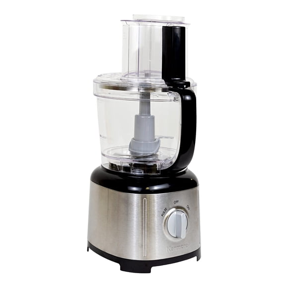 Procesador de alimentos Kenmore, 11 tazas, 500 W, 7 funciones, acero inoxidable