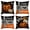 B, variant on Sm:)e Boo Spooky Ghost Pumpkin Car Halloween Pillow Covers 18x18 Inch Set of 2, Cushion Covers for Sofa Home Decor