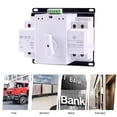 thumbnail image 3 of Injueey Home Office Hotel 220V Interruptor de cambio de alimentación dual monofásico Interruptores de transferencia automática Selector eléctrico Electrónica 2P20A, 3 of 6
