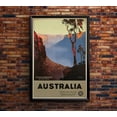thumbnail image 2 of Australia - The Blue Mountains - Vintage Travel Poster (16x24Inches), 2 of 5