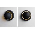 thumbnail image 4 of Modern Wall Light LED Wall Lamp Creative Eclipse Wall Light Warm White 2 in 1 Modern LED Ceiling Light 5W Ceiling Lamp Iron Lights Lamps (Black).., 4 of 5
