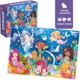 thumbnail image 3 of Set de rompecabezas QUOKKA Unicorn Princess Animals para niños de 4 a 8 años, 3 of 8
