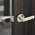 thumbnail image 2 of MYG Large Hole Strike Plate Adjustable Strike Plate Exterior Door Lock Strike Plate, 2 of 4