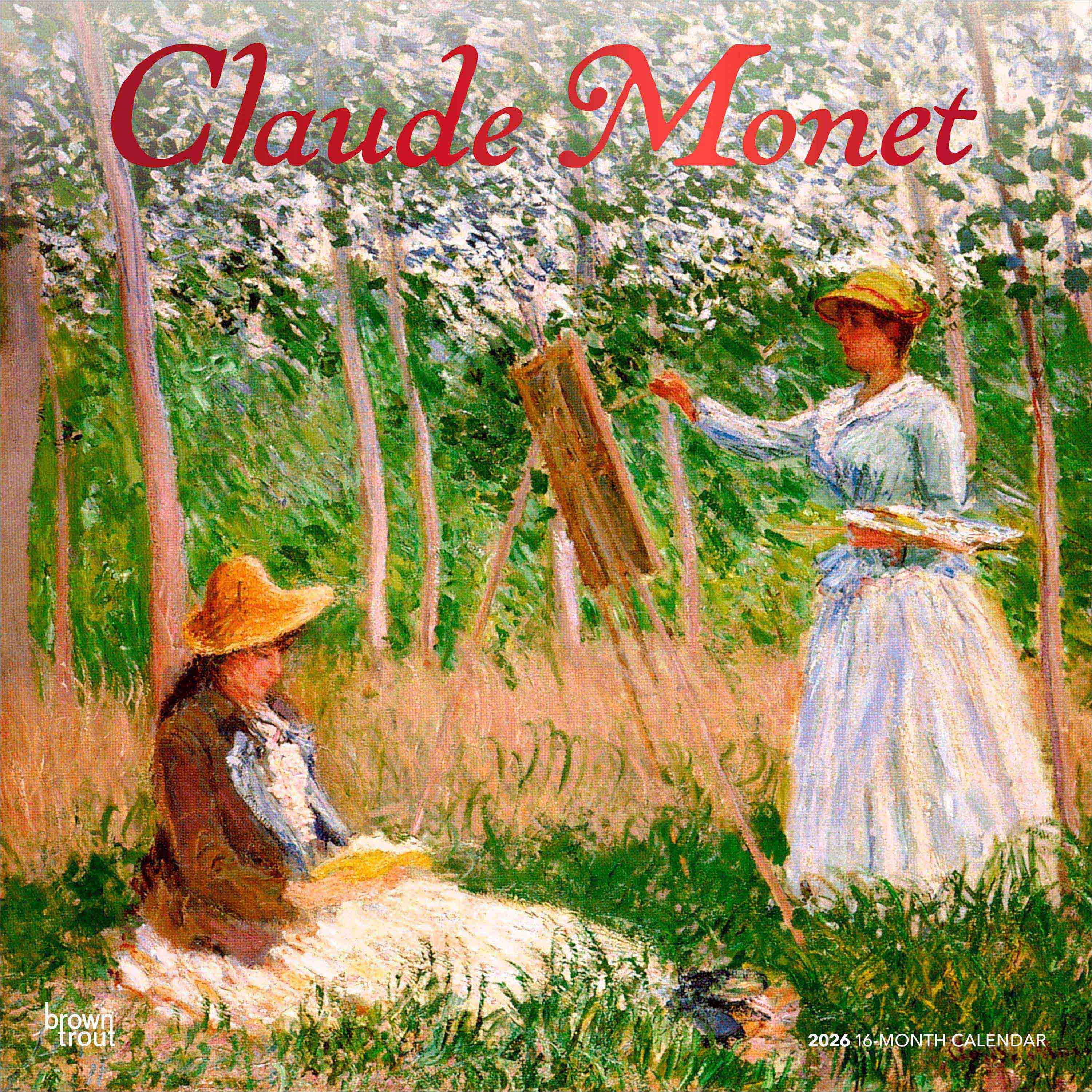 Monet, Claude 2026 Square Flap FOIL