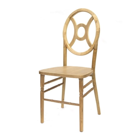 CSP Commerical Seating Products Twin Tinted Raw Wood Chairs