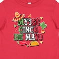 thumbnail image 4 of Inktastic My 1st Cinco De Mayo with Sombrero Red Chili Pepper Taco and Cactus Boys or Girls Baby T-Shirt, 4 of 5