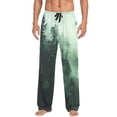 thumbnail image 7 of FORMRS Mens Pajama Pants with Pockets Sleepwear Lounge Bottoms Sizes S-2XL, Green Forest, 7 of 7
