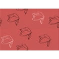 thumbnail image 1 of Ahgly Company Indoor Rectangle Patterned Ferrari Red Area Rugs, 2' x 4', 1 of 6
