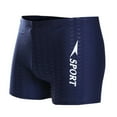 thumbnail image 2 of guisaled Swim Jammers for Men with Swimming Cap Athletic Training Swimwear Durable Team Lap Swimming Racing Competition Clothing, 2 of 6