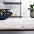 thumbnail image 4 of SAFAVIEH Shivan Abigail Abstract Area Rug, Grey/Blue, 3' x 5', 4 of 8