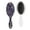 White-285, variant on Abstract Floral Watercolor Hair Brush, Vintage Botanical Detangling Paddle Brush for Women, Men, and Kids