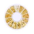 thumbnail image 2 of Fiudx Rueda para Decoración de Uñas, Decoraciones de Aleación Hueca con Forma de Estrella, Fácil de Aplicar para Uñas Naturales o Artificiales, Uso Versátil para Proyectos de Bricolaje, Decoración De, 2 of 2