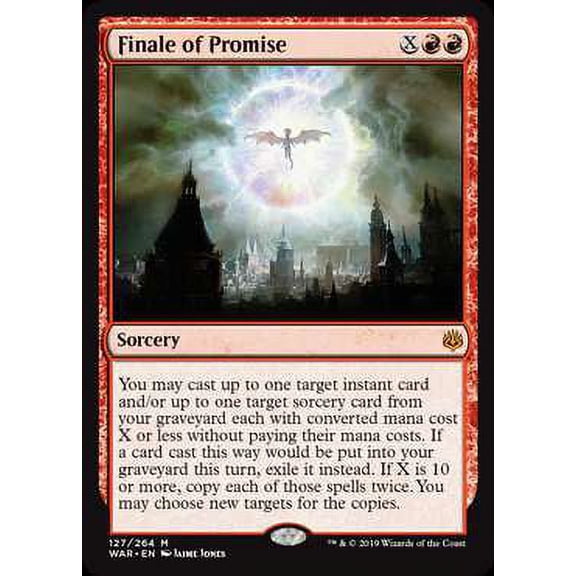 MtG War of the Spark Mythic Rare Finale of Promise #127