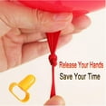 thumbnail image 5 of Herramienta para atar globos TUNC 4 piezas colores rosa azul amarillo verde, 5 of 5