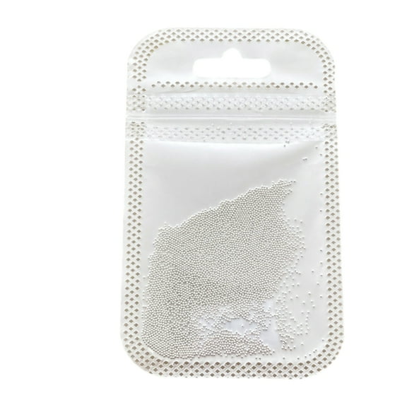 Multi-Size Nail Caviar Beads Micro 3D Nail Art Decorations Mini Metal Nail Beads Nails Jewelry DIY Nail Designs Gifts