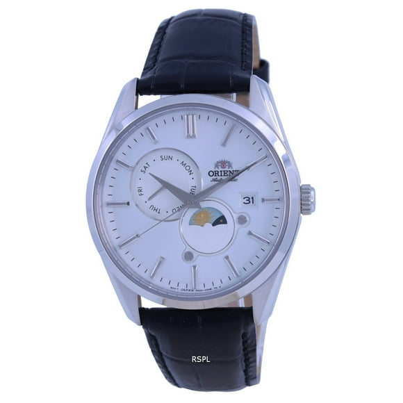 Orient Classic Sun And Moon White Dial Automatic RA-AK0310S10B RA-AK0310S30B Men's Watch