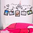 thumbnail image 5 of Home Room Heart Pattern Removable DIY Photo Frames ation Wall Art Sticker Decal, 5 of 6