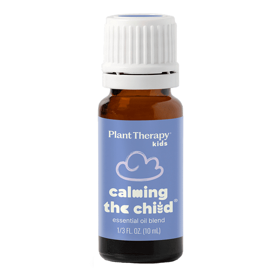 Plant Therapy Kids Calming The Child Essential Oil Blend - Relaxing and Soothing Blend 100% Pure, KidSafe, Undiluted, Natural Aromatherapy 10 mL (1/3 oz)