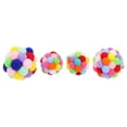 thumbnail image 1 of 4 piezas juguete para gato con bola de peluche, 1 of 3