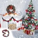 thumbnail image 1 of 2-Meter Christmas White-Edged Ribbon Set With Bow And Ornaments Christmas Tree Decorations Christmas Supplies Christmas Decorations And Gifts, 1 of 9