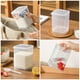 thumbnail image 2 of Caja de almacenamiento de yogur transparente con tapa, recipiente de plástico para alimentos, vaso de yogur casero, recipiente hermético para almacenar alimentos y preparar comidas, 2 of 6