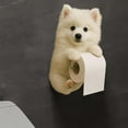 thumbnail image 3 of Dog Toilet Paper Holder with Realistic Dog Sculpture for Wall Mount, Cute and Functional Design for Bathroom and Small Spaces, 3 of 5