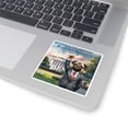 thumbnail image 3 of Purrfect President Pug Raise Fist Fight Survived Election 2024 Vinyl Sticker Dog Lover Gifts Waterproof Decal Art Decor - 00013, 3 of 5