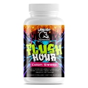 LANE HOG NUTRITION Flush Hour Colon Sweep, Colon Detox & Support, 60 Veggie Capsules