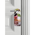 thumbnail image 2 of Do Not Disturb Door Knob Hanger Sign - Wine & Bread, 2 of 3