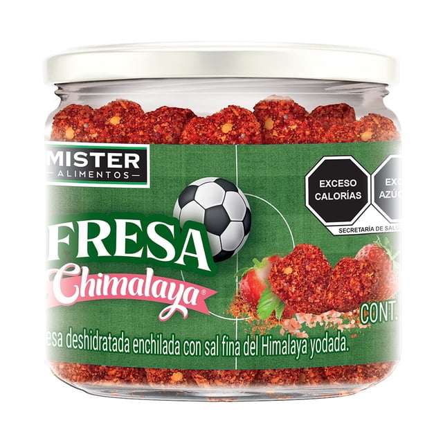 Fresa deshidratada Mister Alimentos enchilada Chimalaya 250 g