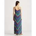 thumbnail image 2 of Lauren Ralph Lauren Chevron Jersey Maxidress Womens Size 2 Multi MSRP $145, 2 of 3