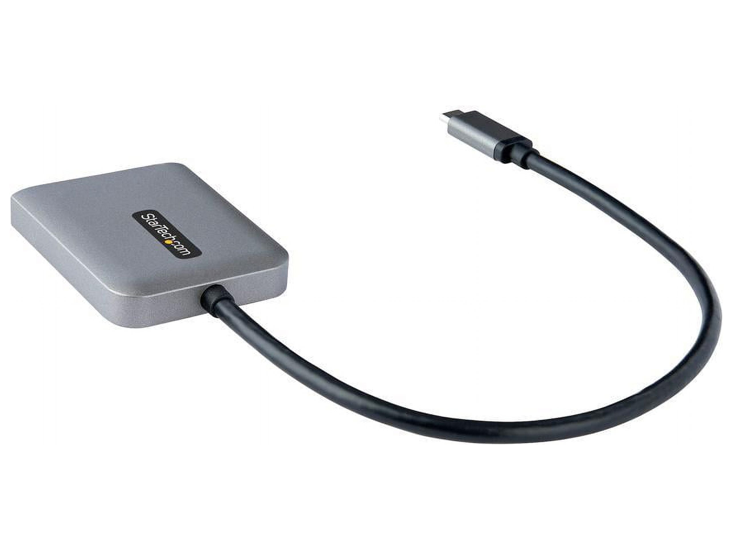 StarTech.com Adaptador USB-C a HDMI Doble - Hub MST USB Tipo C - Divisor  Extensor de Monitor HDMI 4K 60Hz para Portátil - HDR - con Cable  Incorporado Extra Largo - Solamente