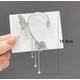 thumbnail image 2 of 2pzs Xtellar Aretes De Mariposas Clip Largos Trepadores Con Caja Color Plateado, 2 of 2