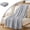 Light Gray, variant on Cotton Waffle Weave Throw Blanket, Soft Lightweight Breathable Cozy Washed, Layer Blanket for Couch Bed Sofa, Farmhouse Home Decor for Adult All-Season