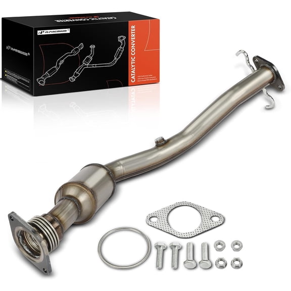 A-Premium Catalytic Converter Kit Direct-Fit Compatible with Buick LaCrosse Allure 2005-2009 3.8L & Pontiac Grand Prix 2004-2008 3.8L, EPA Compliant, Replace# 15861402, 15861401