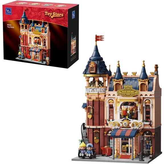 PANTASY Toy Shop Building Set Creative Architecture Building Toy for Building Block and Design Lovers