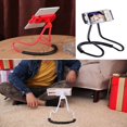 thumbnail image 4 of EIMELI Neck Hanging Phone Holder Bendable Free Hand Smartphone Stand Cellphone Mount Accessories  Black, 4 of 5