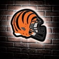 thumbnail image 2 of Cincinnati Bengals LED XL Round Wall D-cor, 2 of 5