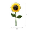 thumbnail image 3 of Metal Sunflower Wall Hook Keys Aprons Coat Hangers Wall Art Decor, 3 of 6