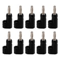 thumbnail image 2 of Stackable 4mm Banana Plug Set Screw Connectors Brass ABS 24A Electronics Industrial Equipment, 2 of 7
