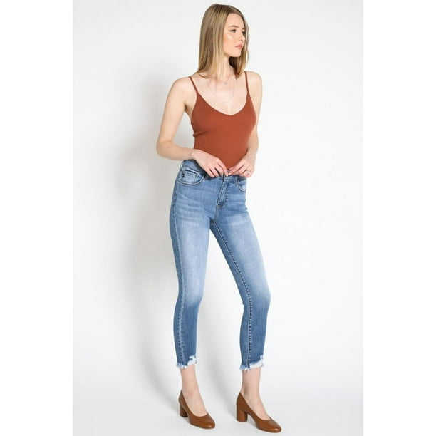 Kancan distressed sale ankle jeans