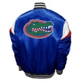 thumbnail image 3 of Men's Franchise Club Royal Florida Gators Power Satin Full-Snap Jacket, 3 of 3