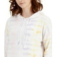 thumbnail image 2 of Style & Co. Women's Tie-Dyed Oasis Hoodie Lilac Stripe Size M, 2 of 3