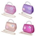 thumbnail image 5 of Kids Crossbody Bag Mini Pearl Handbag for Women 1Pcs Elegant Chain Bag, 5 of 5