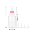 thumbnail image 3 of Pet Nursing Bottle Kit for Cats, Plastic Youngster Bottle with Silicone Nipples, Small Animals Milk Dispenser for Newborn Weaning Senior Pet, Topliu, 3 of 6