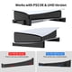 thumbnail image 5 of 2 piezas DIGITAL CONDUCTOR DE DIGITAL GAME CONSOLE STAND HORIZONTAL SOLICITUDIO Aumento de los soportes de montaje Reemplazo para PlayStation 5 Negro Inevent EL022482-01B, 5 of 7