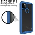 thumbnail image 4 of CoverON For Google Pixel 5a Case, Military Grade Full Body Rugged Slim Fit Clear Phone Cover, Navy Blue, 4 of 9