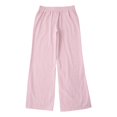thumbnail image 6 of Women's Casual Pants 2025 New Striped Pants Casual Versatile Street Fashion Loose Wide Leg Women,Red Women's Casual Pants L, 6 of 9
